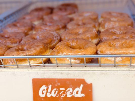 Light and airy yeast glazed donuts