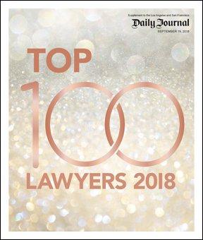 R. Brent Wisner is listed in Top 100 Lawyers 2018 by the Daily Journal.