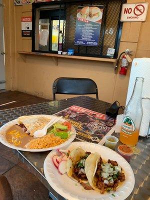 Homemade tortillas, sopes, huaraches, and on and on. Try it!