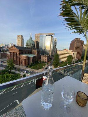 Patio rooftop