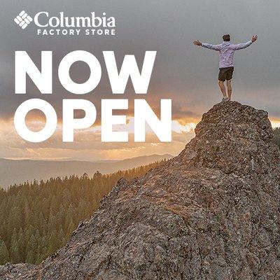 Columbia Factory Store is Now Open Now Open in a new space at The Outlets of Lake George! Check out our new store and enjoy great deals.