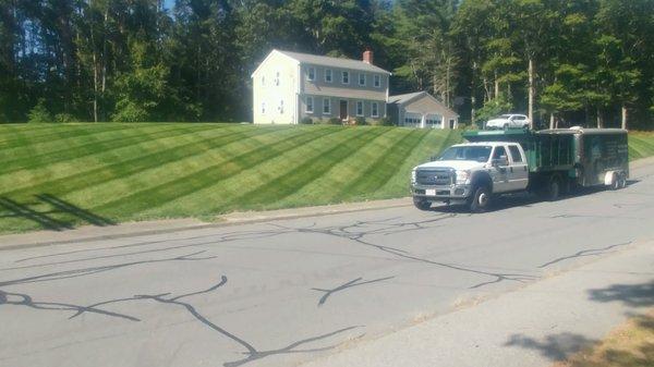 Lawn, Marshfield Massachusetts, Landscaping By J. Michael