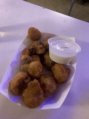 Fried mushrooms