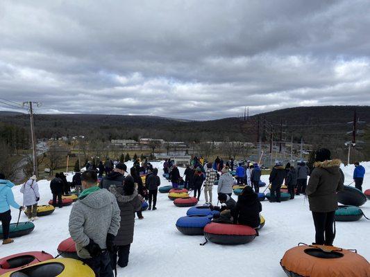 White Lightning Snow Tubing