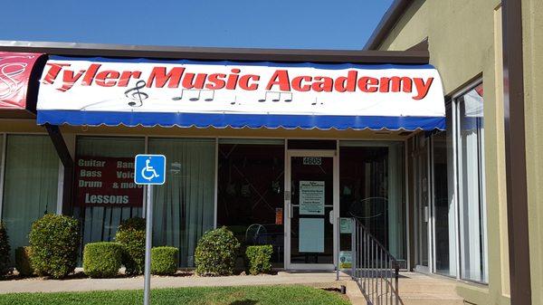 Tyler Music Academy, 1 mile outside the loop and Troup.