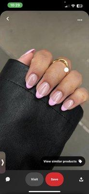 The nails I wanted to recreate.