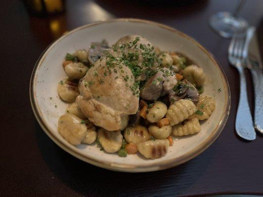 Spring Gnocchi with Lemon chicken