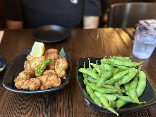 Chicken Karaage Edamame