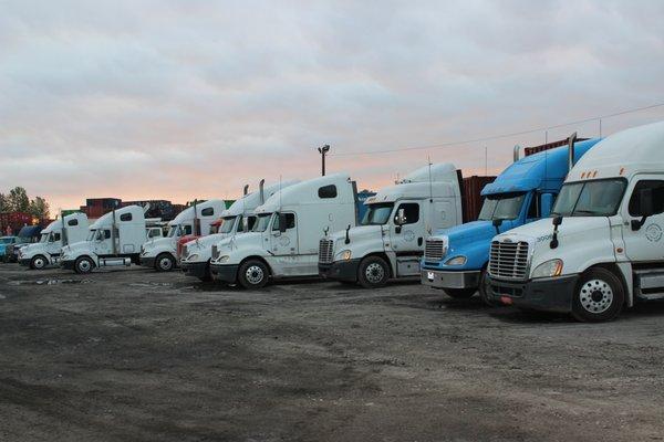 We have a large company owned fleet of truck.