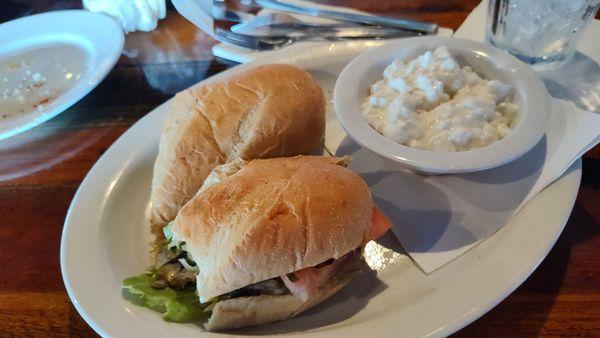 Mushroom sandwich!