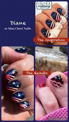 Independence Day Nails from Diane