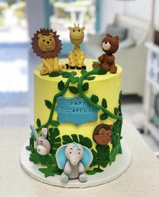 Into the jungle cake