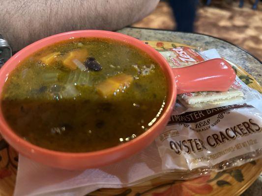 Black bean soup