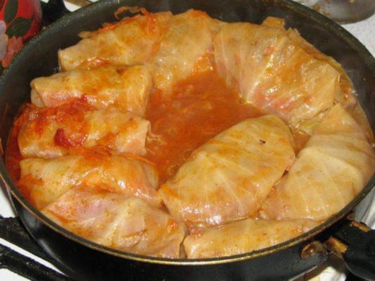 Stuffed Cabbage a. Age