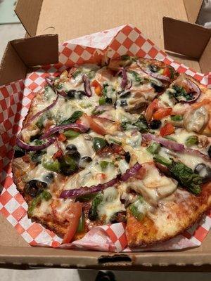 Veggie pizza