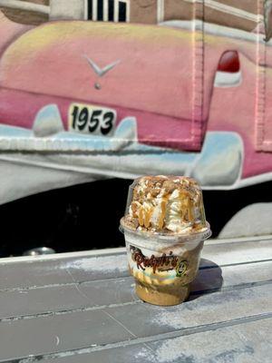 Peanut Butter Crunch Sundae