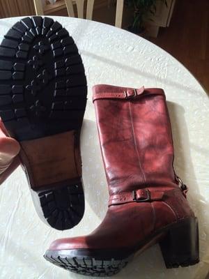 New soles on my Frye boots