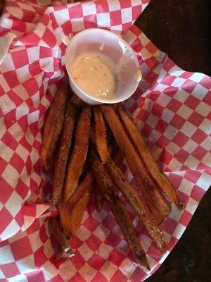 Fresh hand cut fries. So crispy!