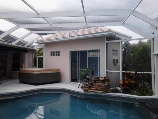 Custom Pool shed in Cape Coral, FL.