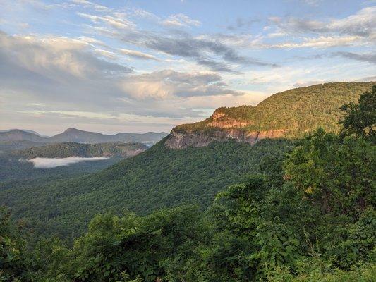 Big View Scenic Outlook, US Highway 64, Highlands