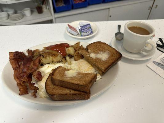 Breakfast all day at the Candy Kitchen