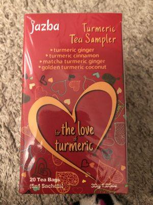 Turmeric tea sampler ($2)