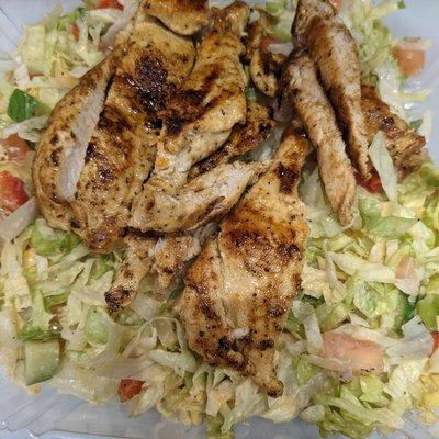 Grilled chicken salad