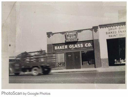 Old school Baker Glass in down town El Paso.