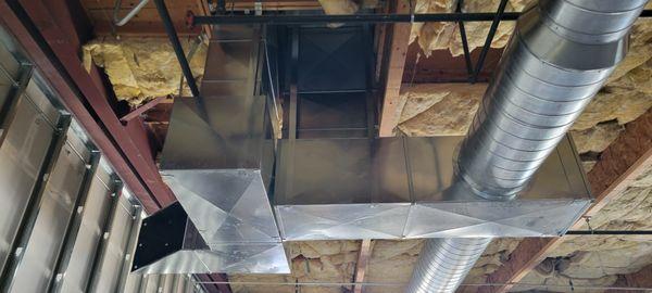 Duct work for AC Unit