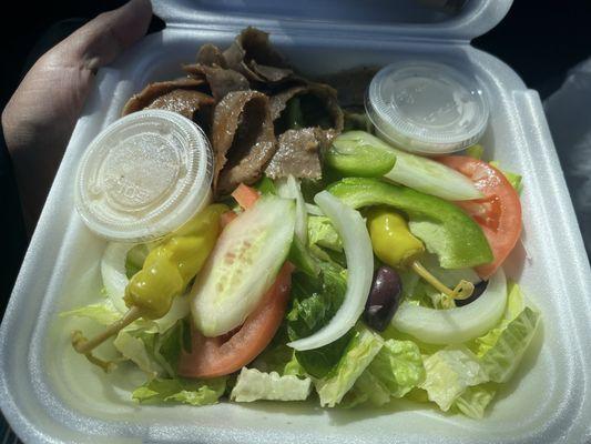 Gyro Salad.