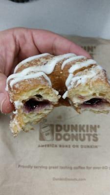 Blueberry Croissant Donut