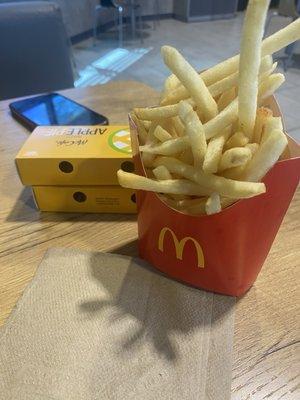 The best damn McDonald's fries I've had in a long time