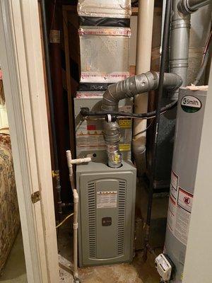 Furnace installation