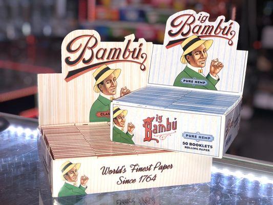 ig Bambú papers made in Spain.