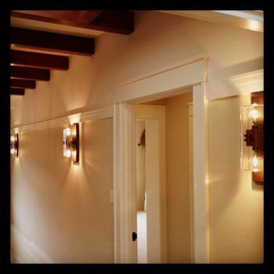 Hand Made Sconces, Private Residence