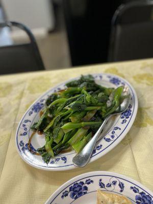 Chinese Broccoli with Oyster Sauce