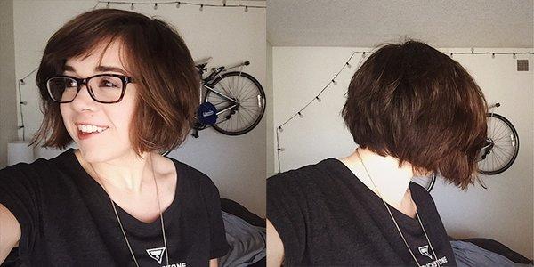 Gaby cuts my very specific bob-style-cut so well! Look forward to every time I get a fresh haircut with her.