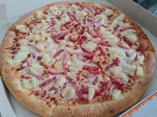 Hula Hawaiian - didn't know Little Caesar's had Hawaiian pizza, did ya?