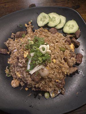 Beef fried rice