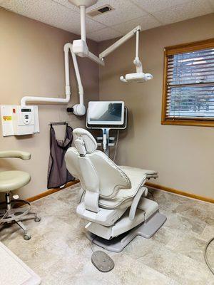 Spacious, comfortable, and high tech treatment rooms