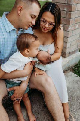 San Antonio Lifestyle Newborn session at home