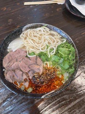 LAN Zhou beef noodles