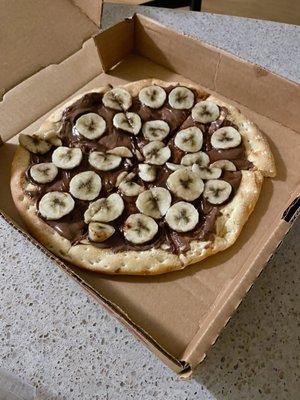 Chocolate and Banana Pie