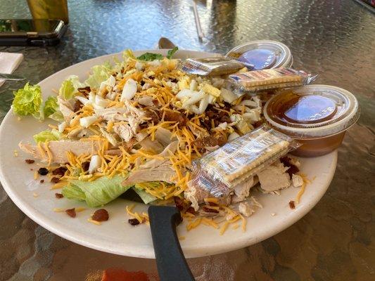 Chopped Turkey Salad Bowl~