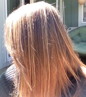 High and lowlights, by Sara at Salon Toujours Belle