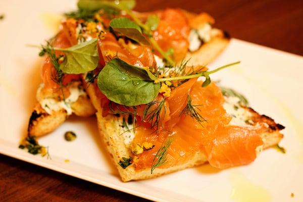 Cured Salmon Tartine