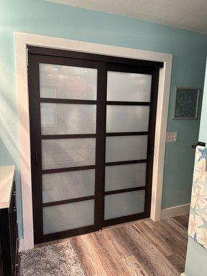 Master Closet Doors