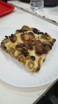 Mushroom olive slice