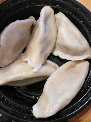 Steamed dumplings