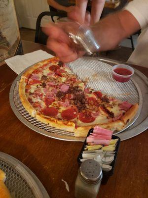 Meat pizza